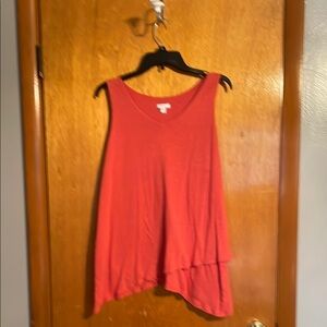 Women's Sleeveless Coral Top